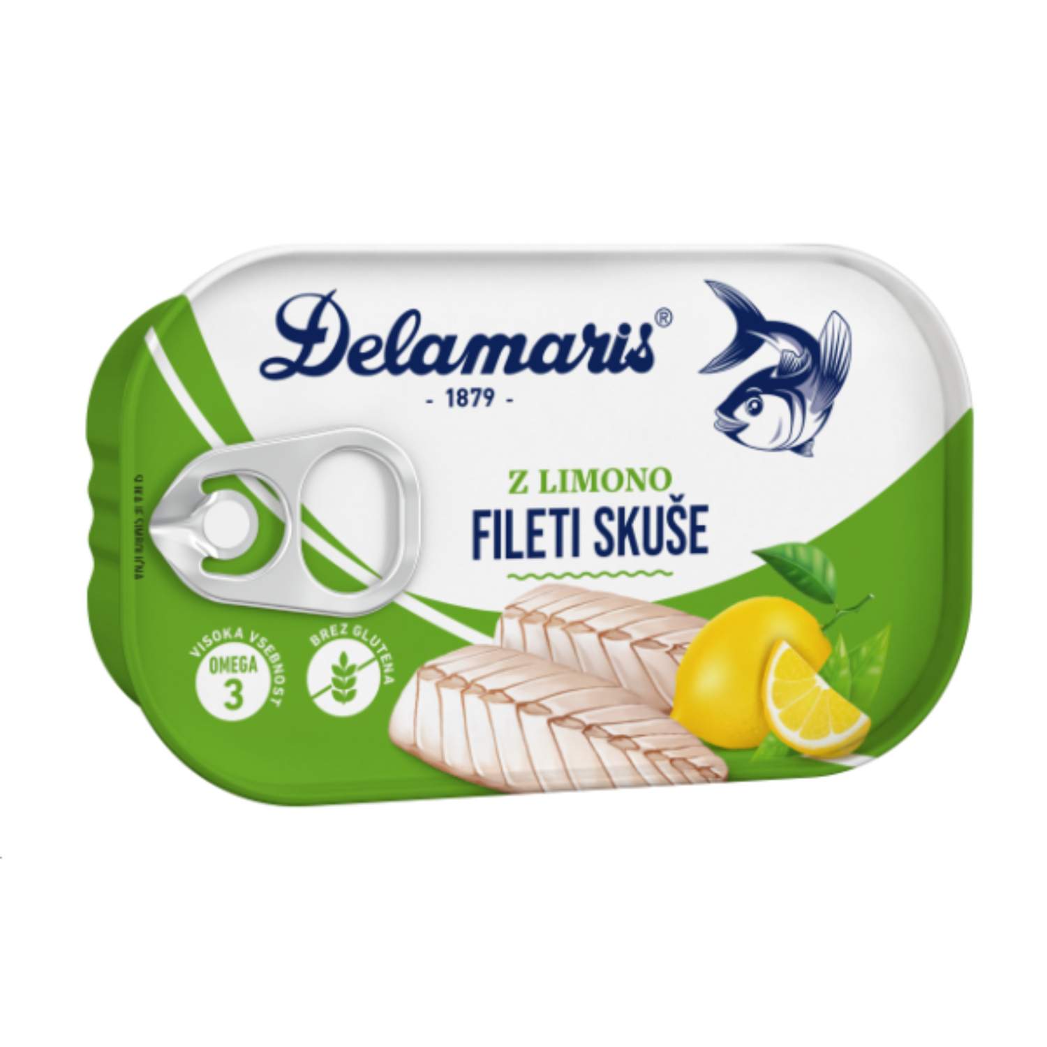 Delamaris fileti skuše u biljnom ulju 125g