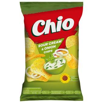 Chio sour cream&onion 130g 20g