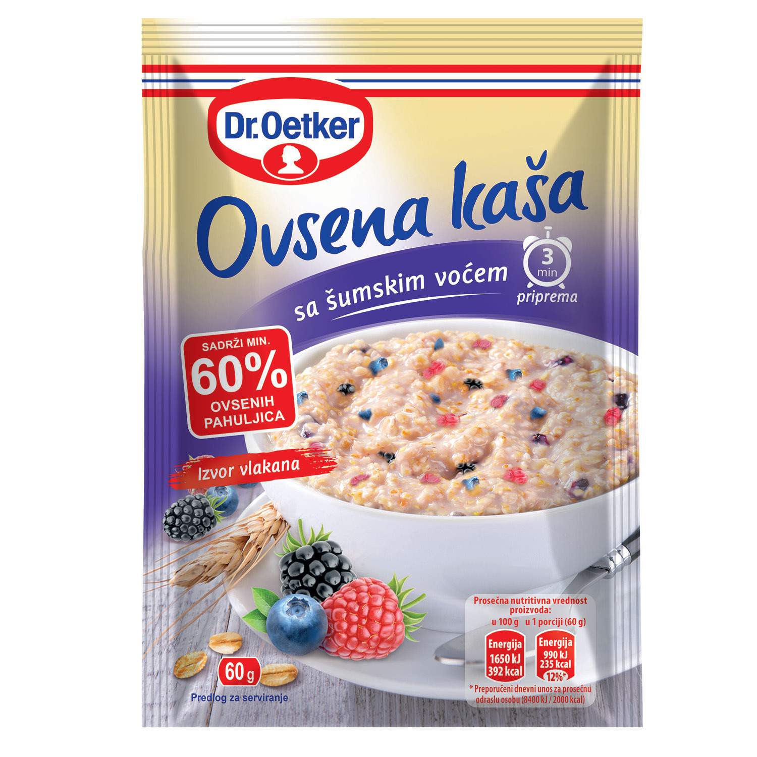 Ovsene kaše super food 65g