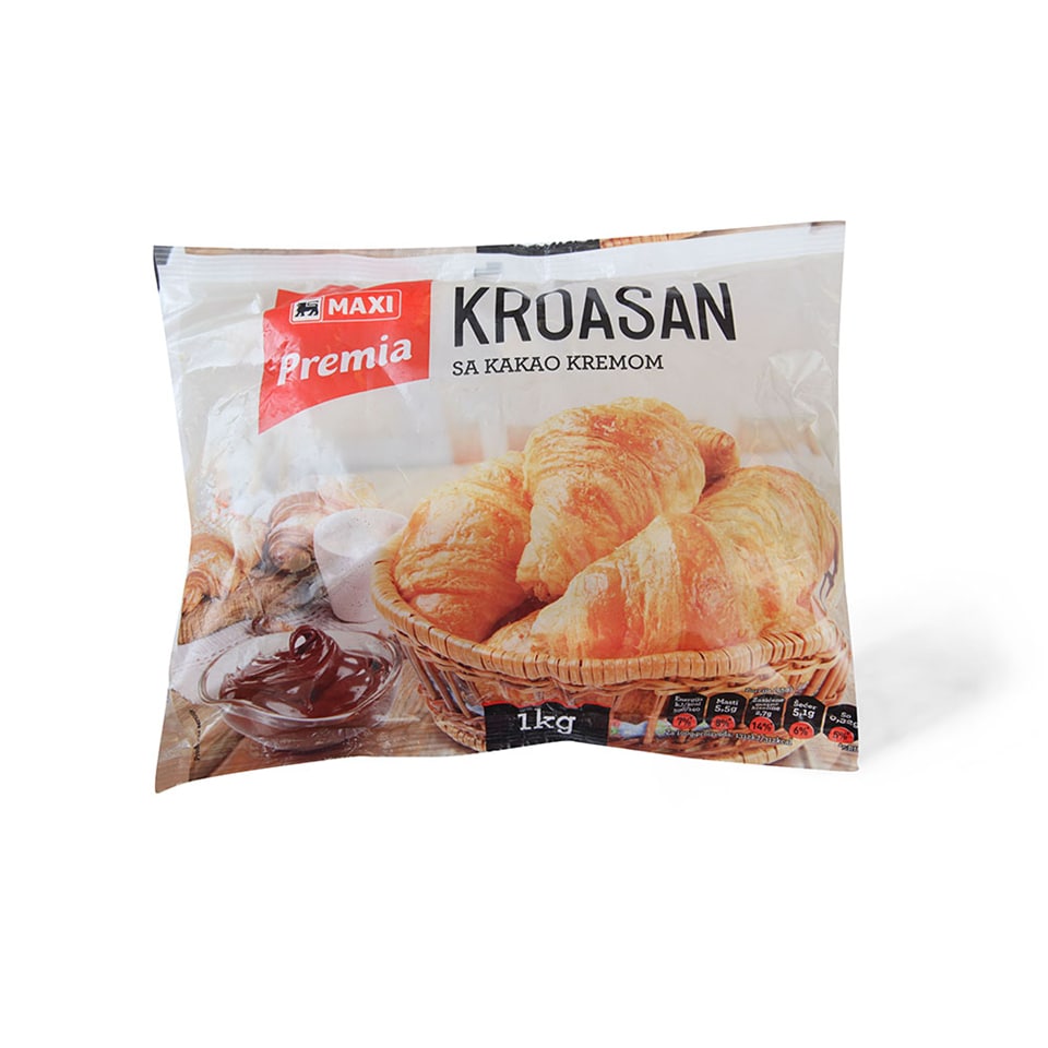 Kroasani sa kakao kremom 1kg