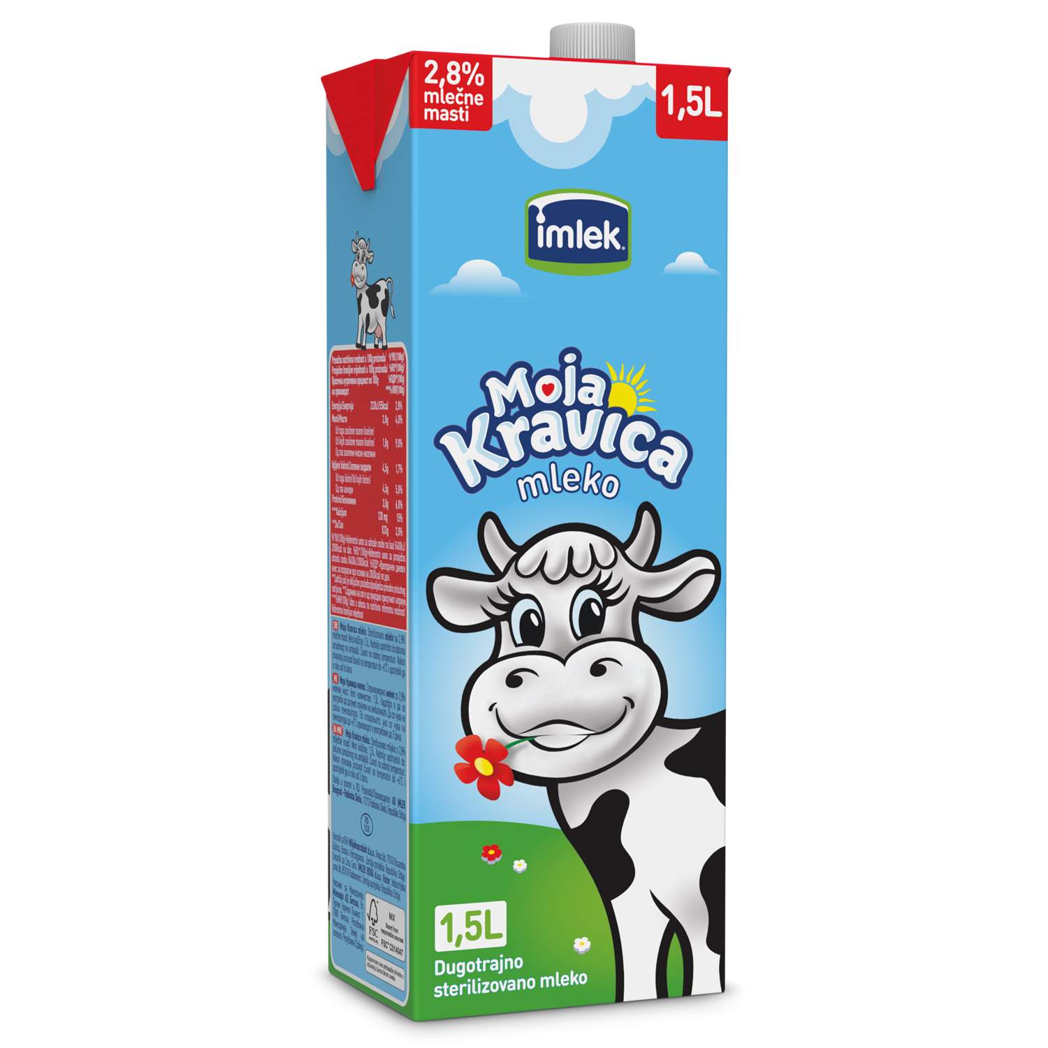 Sveže mleko domaće 4% 1l