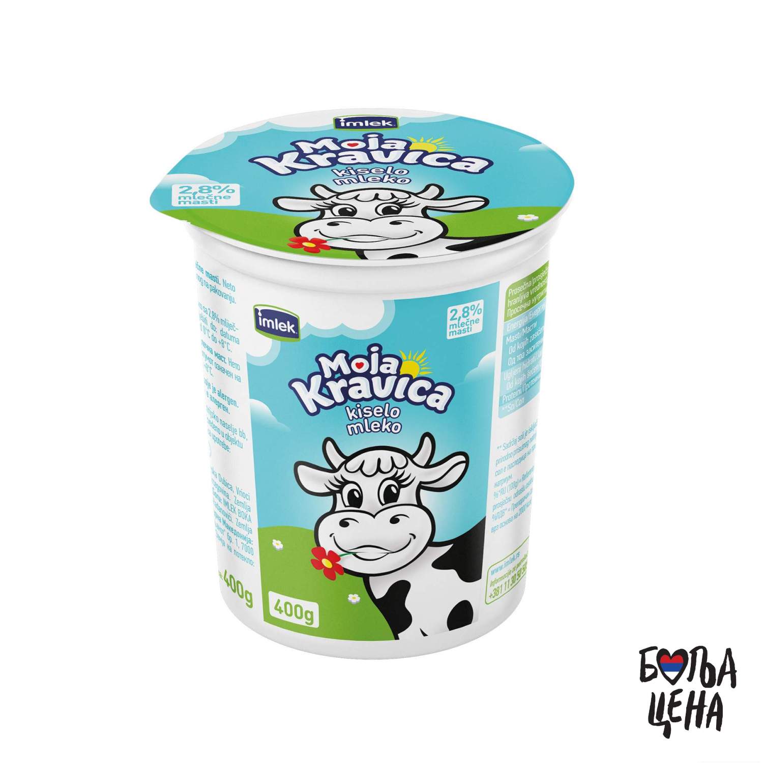 Kiselo mleko 2.8% 400g