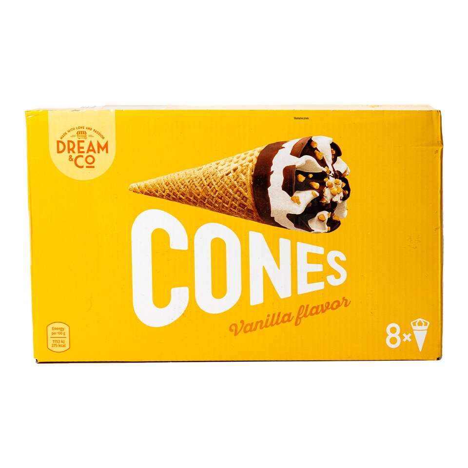 Sladoled kornet vanila 120ml