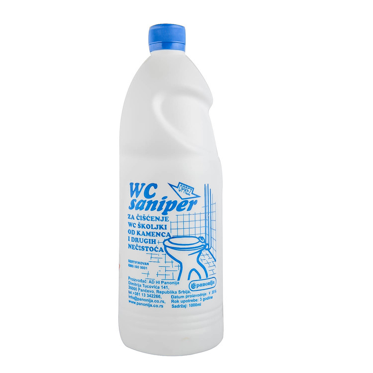 Sredstvo za čišćenje wc šolje 1l