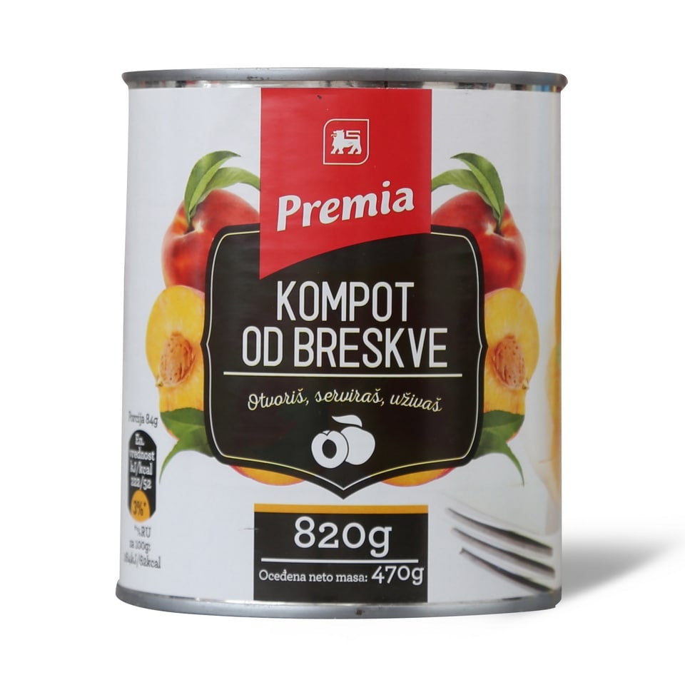 Kompot od breskve 820g
