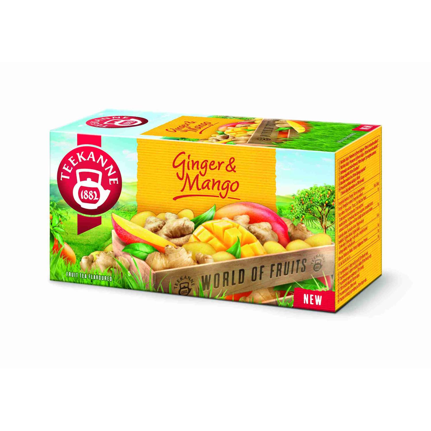 Teekanne zeleni đumbir mango 35g