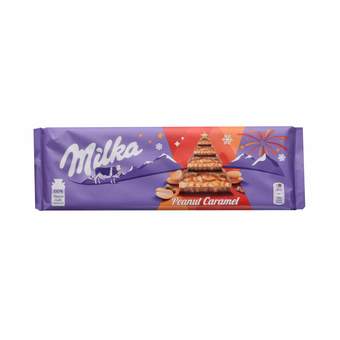 Milka peanut caramel 90g