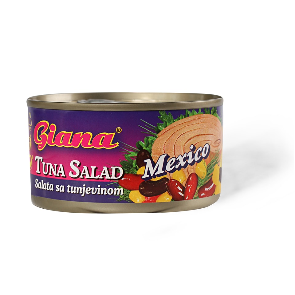 Giana tuna mexico salata 185g