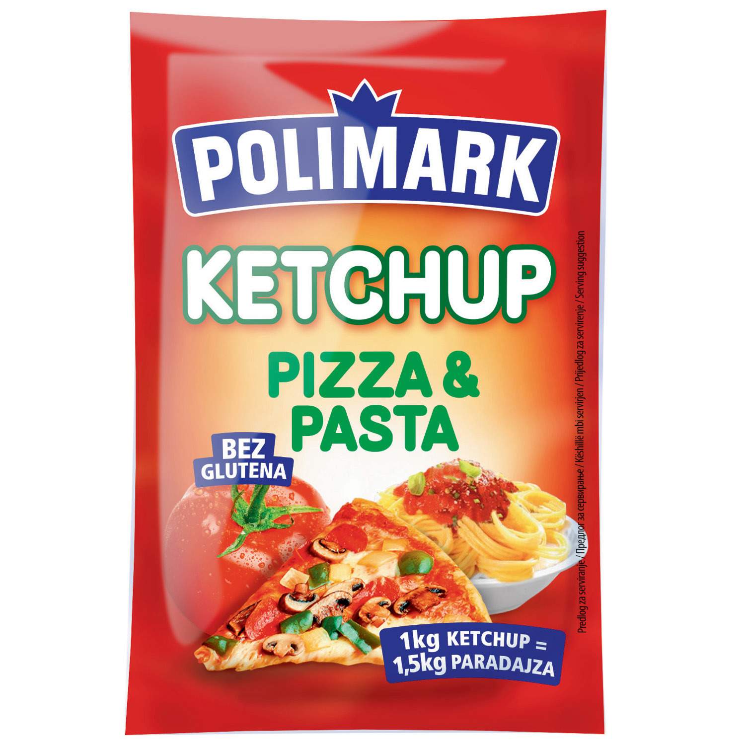 Polimark kečap pizza&pasta 90g