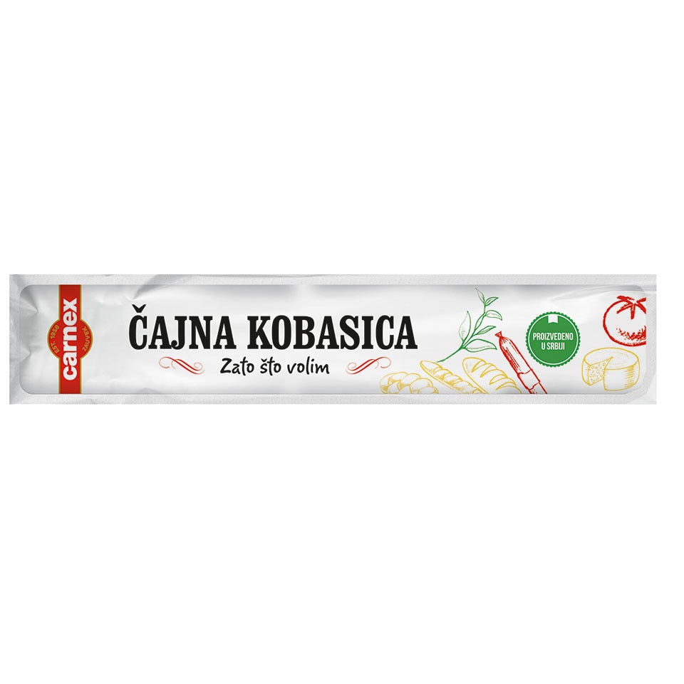 Carnex čajna kobasica vp 290g
