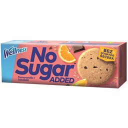 Wellnes no sugar pom choco 125g