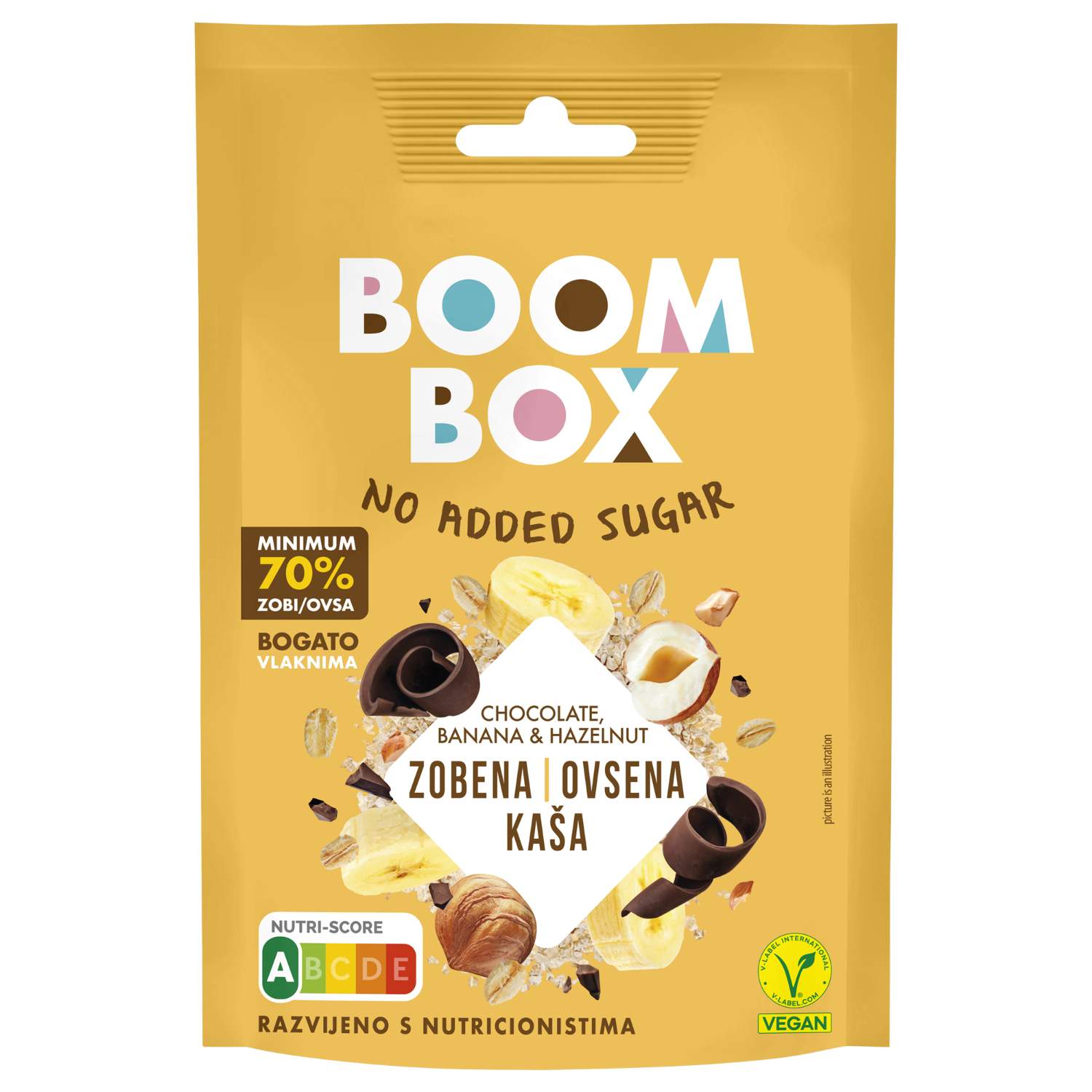 Wellness granola lešnik čok.60g