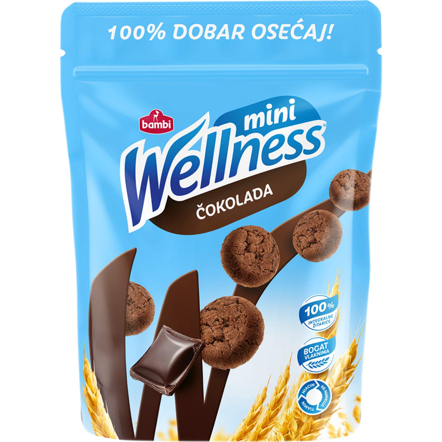 Wellness mini čokolada 70g