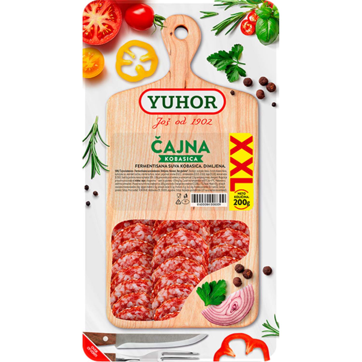 Čajna kobasica xxl 200g