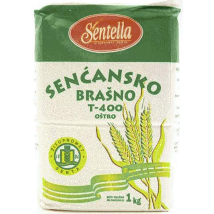 Sentella brašno t 400 glatko 1kg