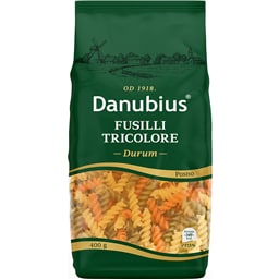 Danubius testenina fusilli tricolore 400g