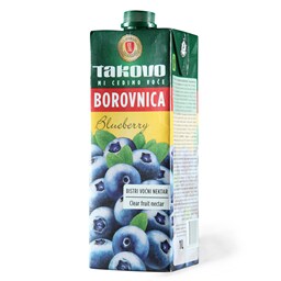 Takovo nektar bistri borovnica 1l