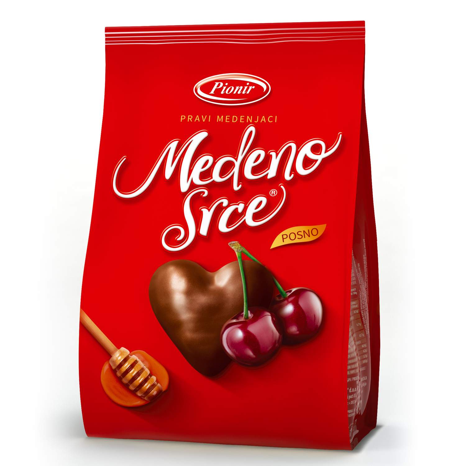 Pionir medeno srce 350g