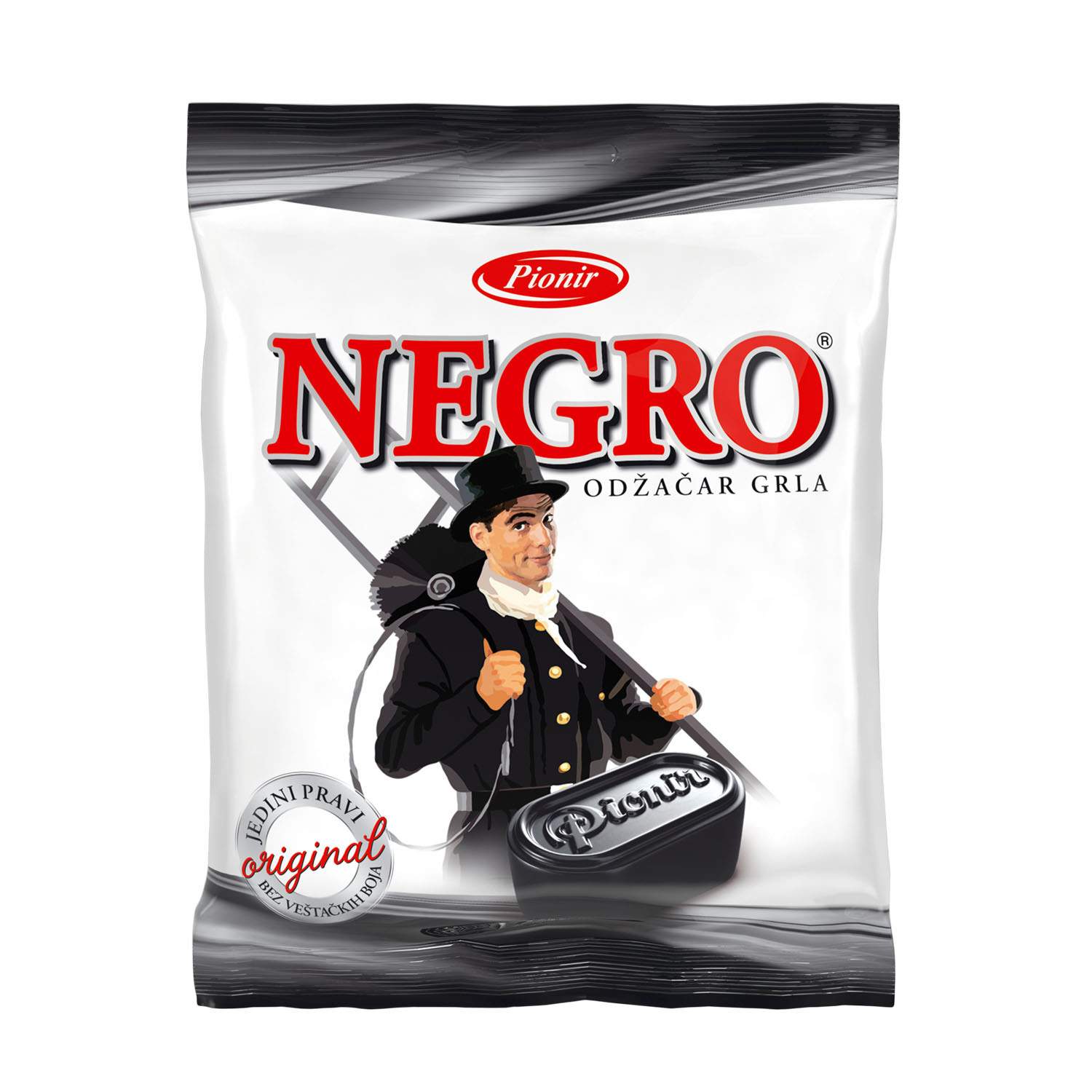 Pionir negro bombone to go 100g