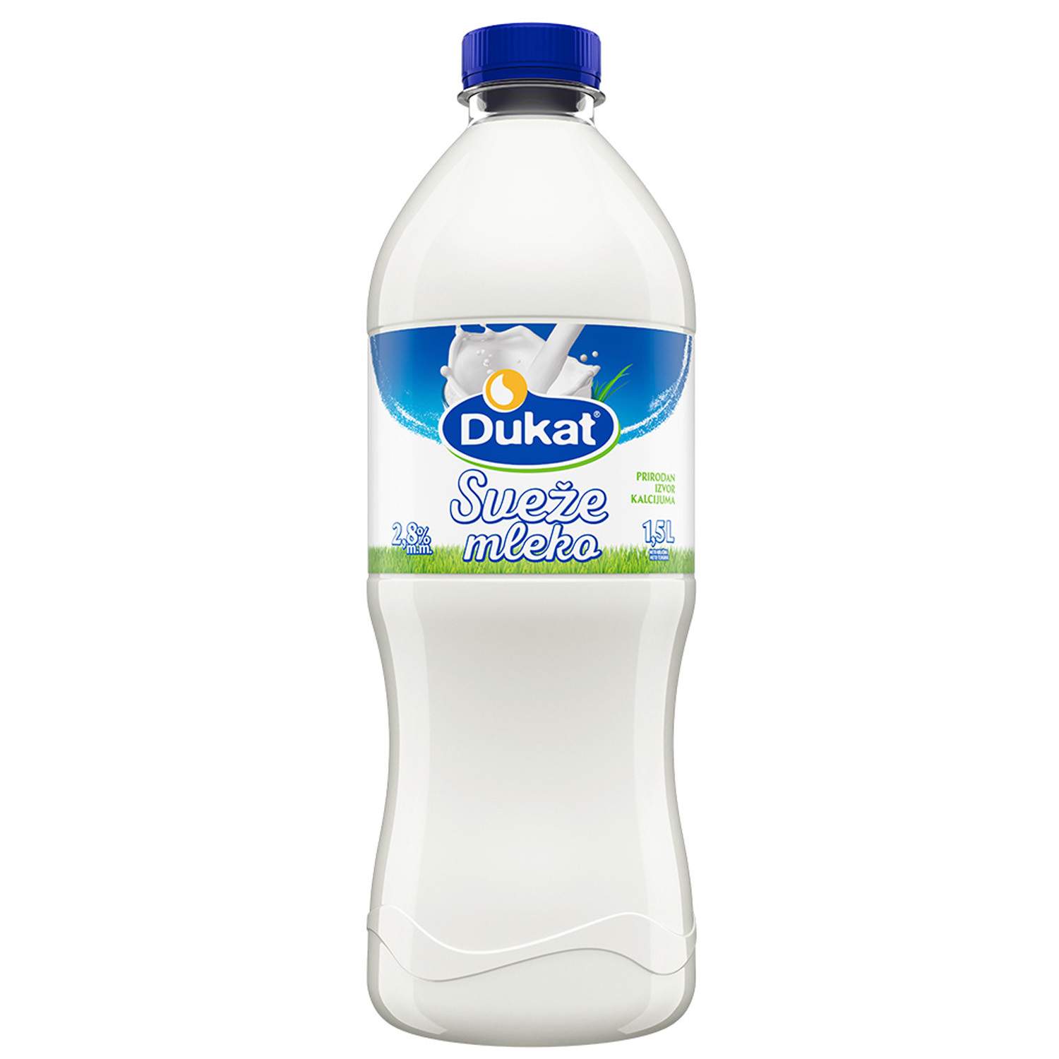 Dukat sveže mleko 2.8% m.m 1.5l