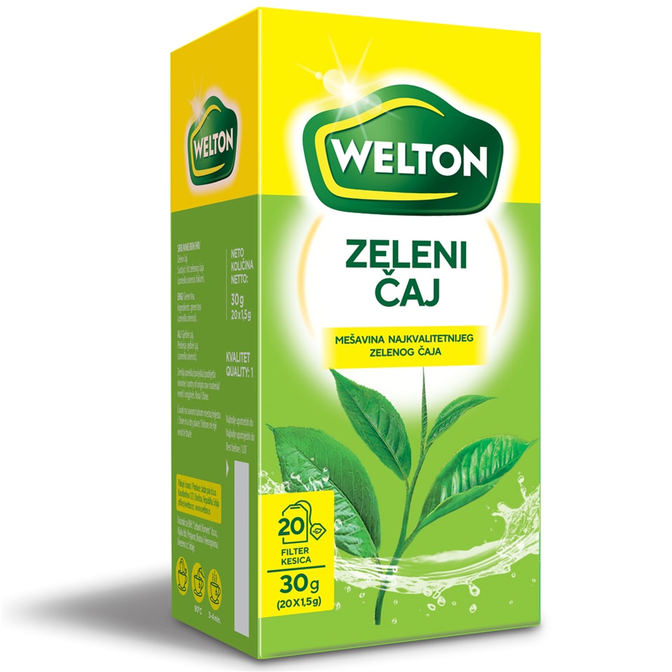 Welton čaj zeleni 30g