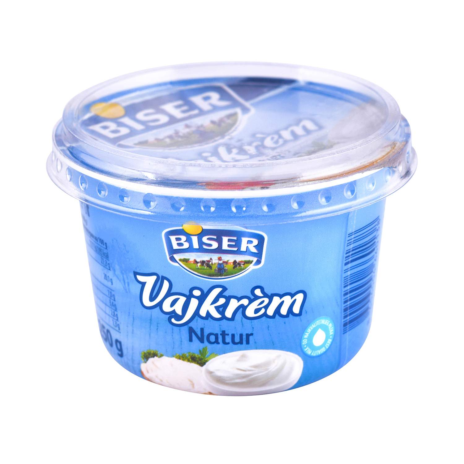 Biser vajkrem natur 250g