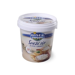 Biser sveži sir za pite i gibanice 500g
