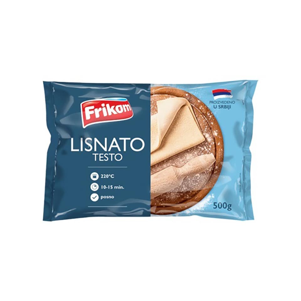 Testo Lisnato 500g Frikom*