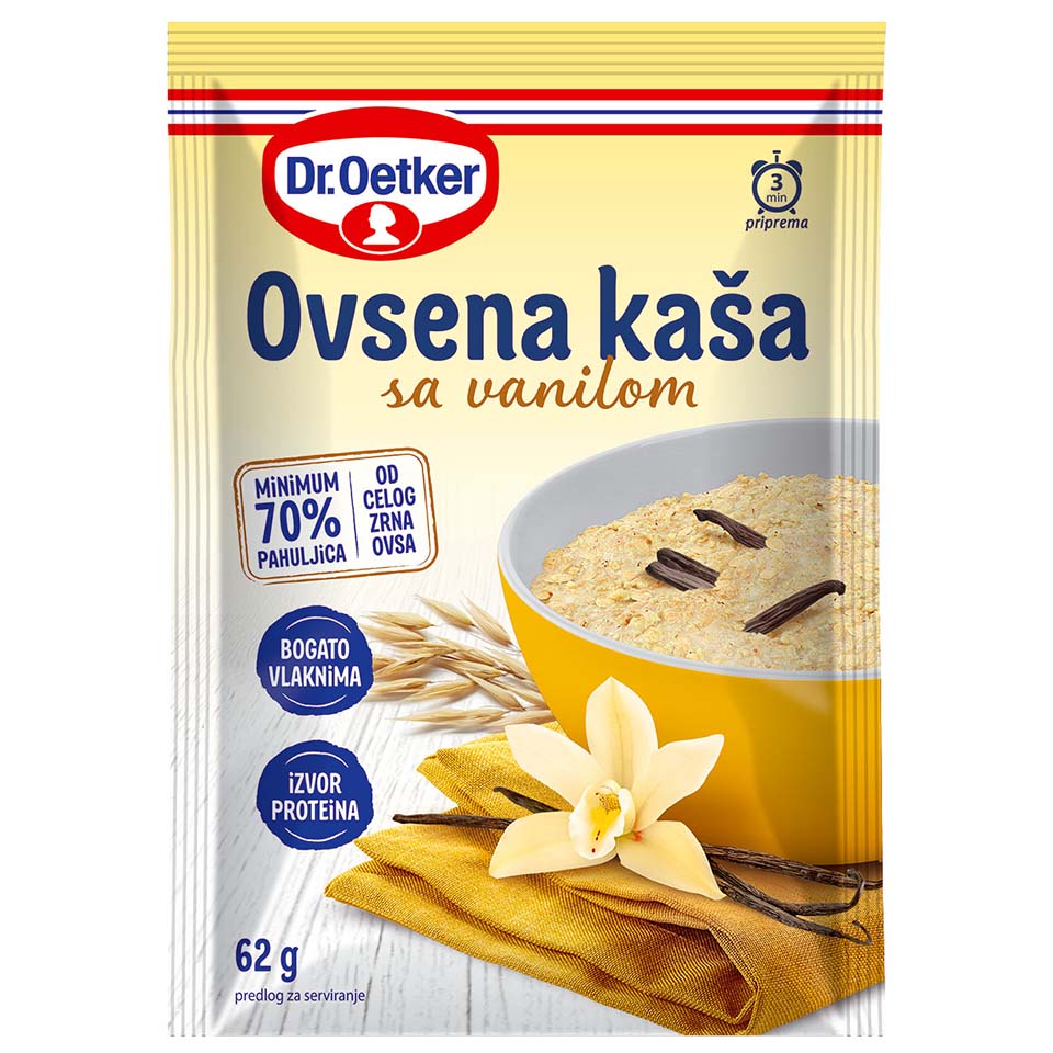 Dr.oetker ovsena kaša vanila 62g