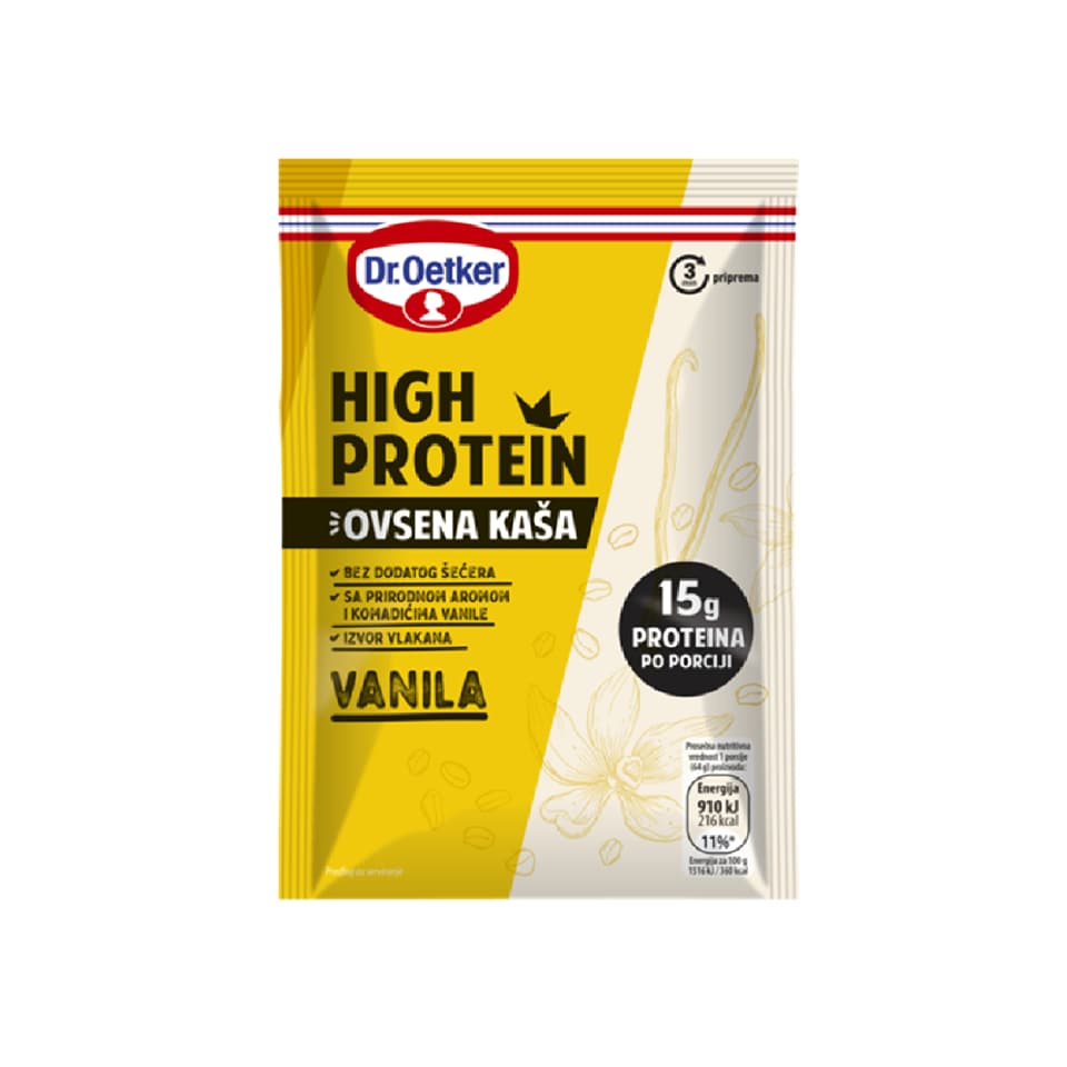 Dr.oetker protein o.kaš.vanila64g