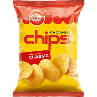 Chipsy slani 230g