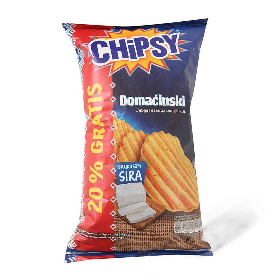 Chipsy domaćinski sir 160g