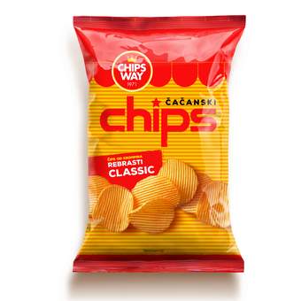 Chipsy classic slani 25g