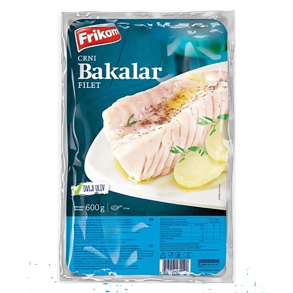 Frikom crni bakalar filet 600g