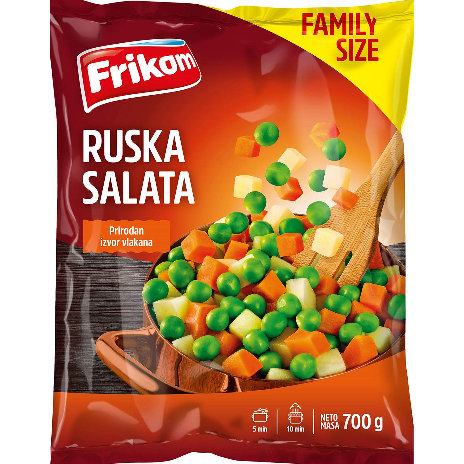 Frikom ruska salata 700g