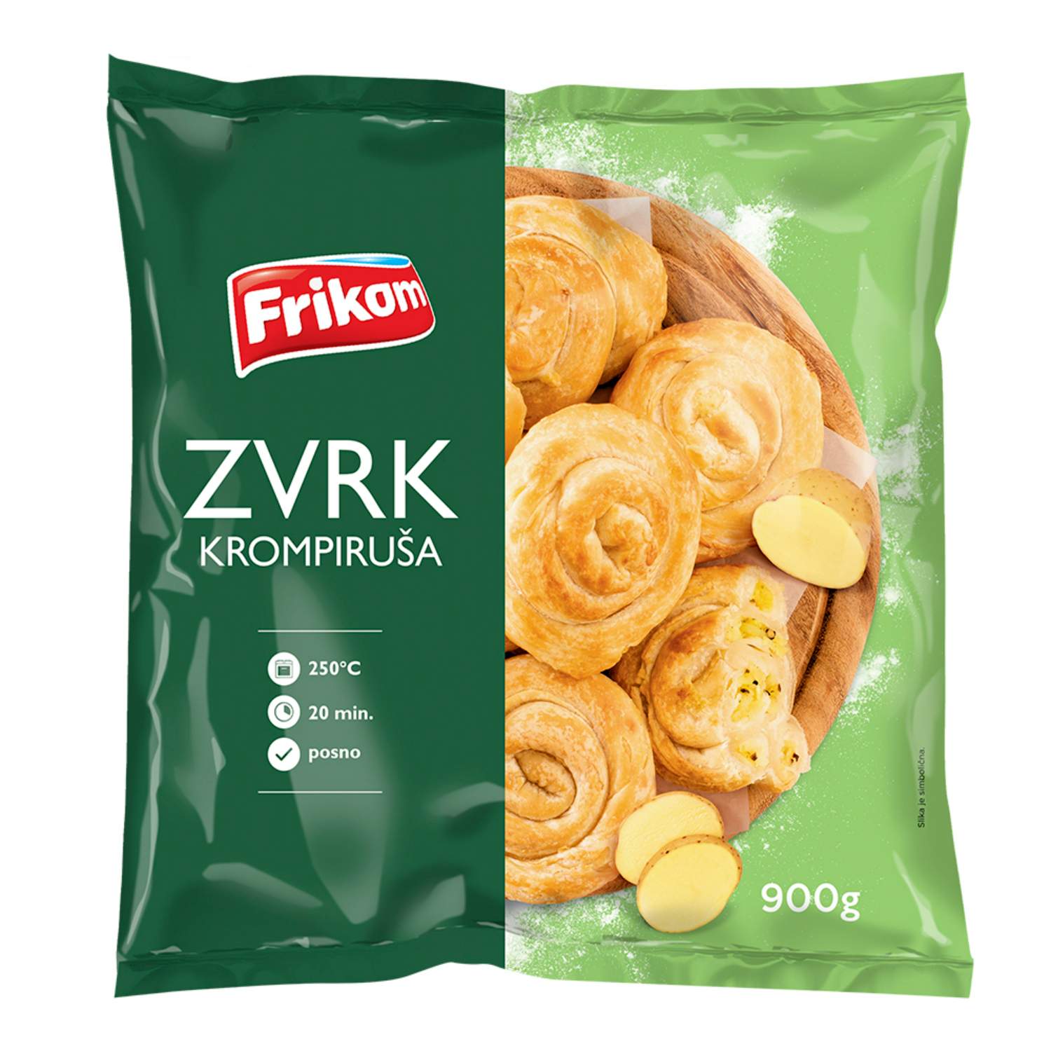 Frikom zvrk pita krompiruša 900g