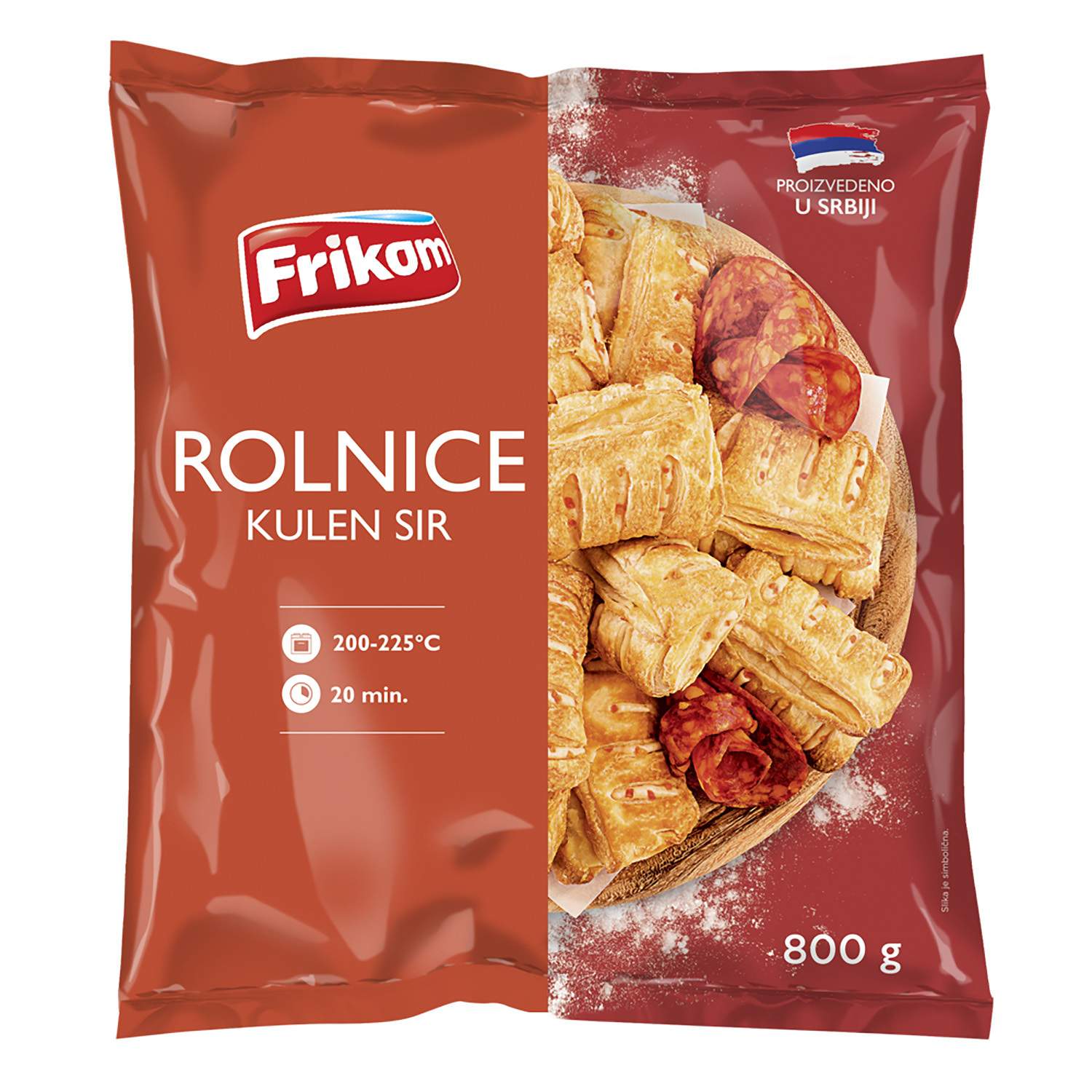 Frikom rolnice kulen sir 800g