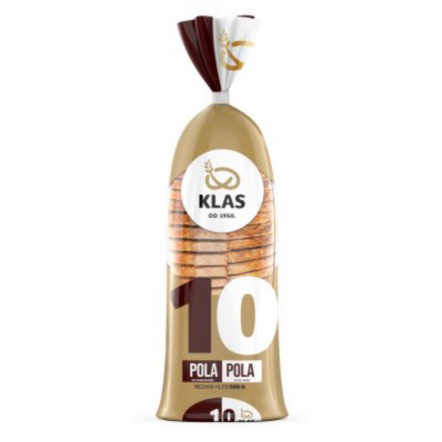 Klas pola pola rezani hleb 500g