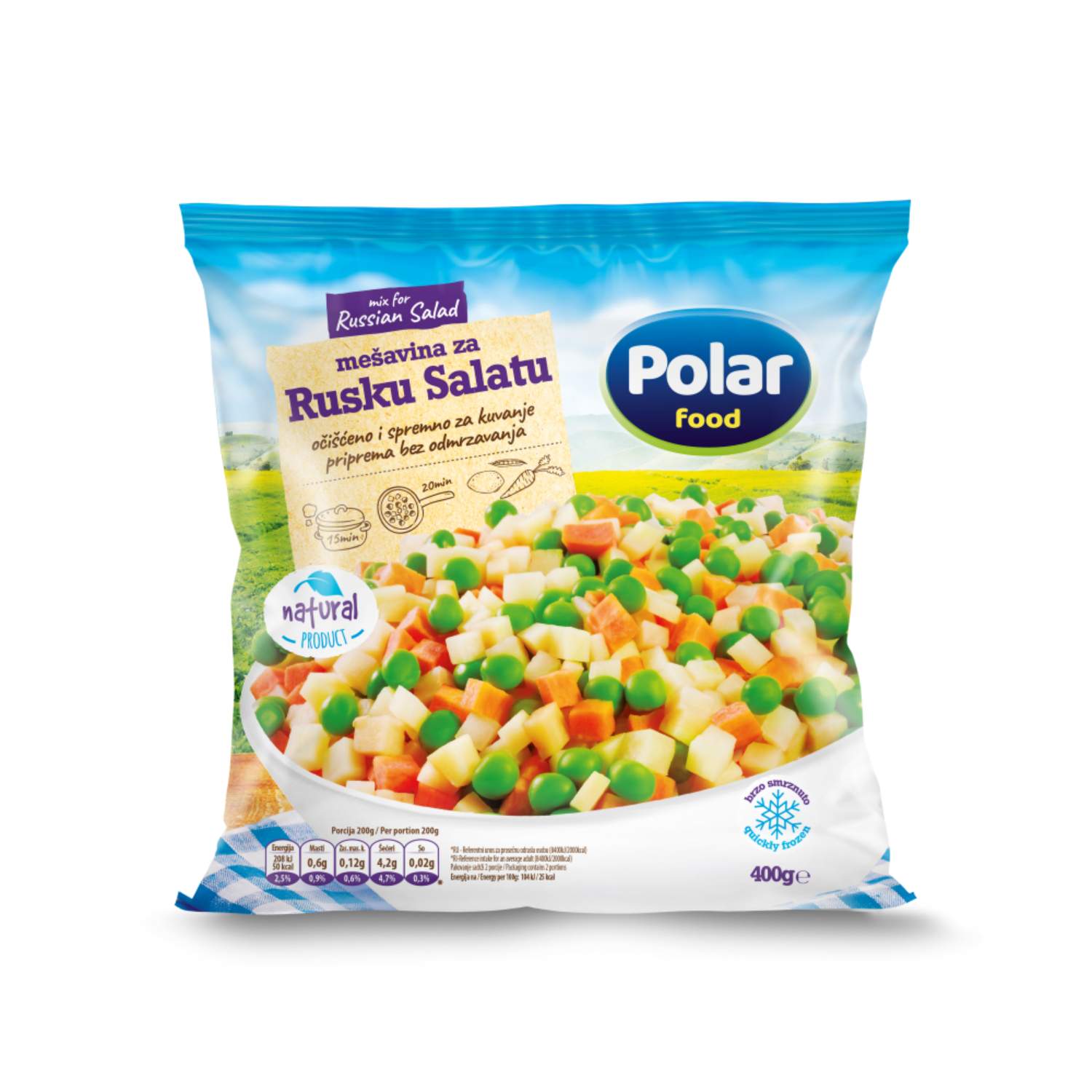 Polar food ruska salata 400g