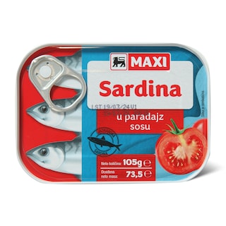 Stari jadran sardina u paradajz sosu 100g