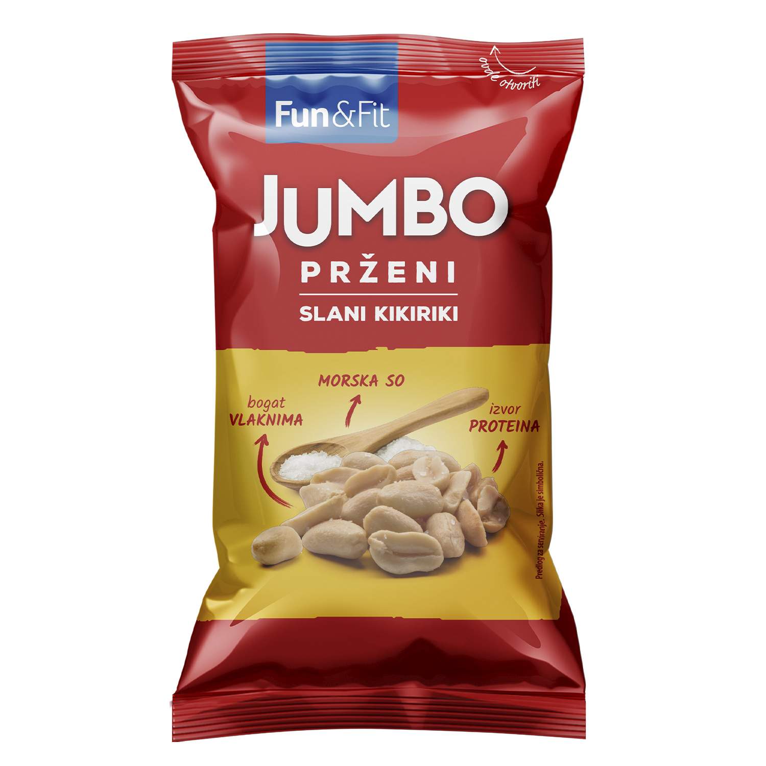 Well kikiriki przeni slani 80g