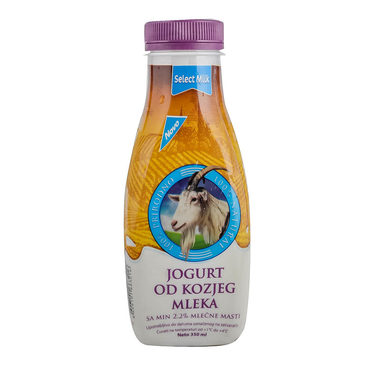 Select milk kozji jogurt 350ml